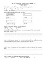 DE KTDK LAN II TOAN 5.2010-2011