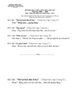 De kiem tra chat luong giua hoc ki I Tieng Viet lop 3(09-10)