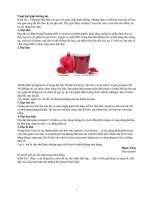 5 LOẠI HẠT LỰU DƯỠNG SẮC