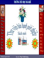 Giới thiệu sách thư viện