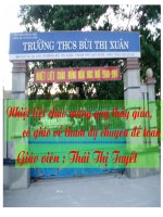 Chuyên đề toán THCS