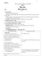 Giáo án lớp 2-Tuần 15