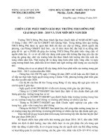 Chien luoc phat trien nha truong_THCS Đông Phú