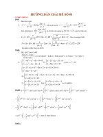 Đề luyện có đáp án: Luyện thi ĐH 2010-2011