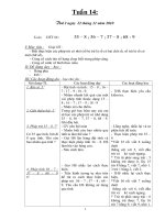 GA lớp 2 tuần 14 ( 3 cột)