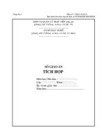 Giáo án tích hợp