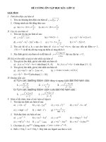 de cuong on tap ky 1 lop 12