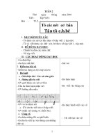 tiếng việt 1 học kì 1