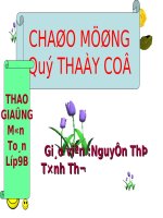 Duong thang song song, cat nhau