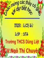 Tiết 14:Cách mạng khoa học-kỹ thuật lần 2