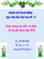 Bai 1:chuong 3 Đai cuong ve phuong trinh