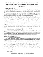 SKKN trong Văn thuyết trình