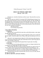 SƠ KẾT THI ĐUA ĐỢT 1 VÀ PHÁT ĐỘNG THI ĐUA