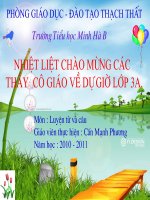 LTVC lop 3 bai 14 on ve tu chi dac diem