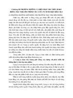 Chương III PHƯƠNG HƯỚNG VÀ BIỆN PHÁP THÚC ĐẨY HOẠT ĐỘNG TIÊU THỤ SẢN PHẨM CỦA CÔNG TY BÁNH KẸO HẢI CHÂU