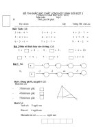 Đề thi chon HSG tháng 12 lơp 1,2,3