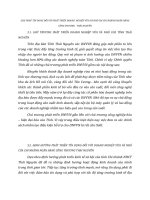 GIẢI PHÁP TÍN DỤNG ĐỐI VỚI PHÁT TRIỂN DOANH  NGHIỆP VỪA VÀ NHỎ TẠI CHI NHÁNH NGÂN HÀNG CÔNG THƯƠNG   THÁI NGUYÊN