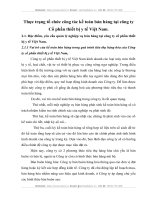 Thực trạng tổ chức công tác kế toán bán hàng tại công ty Cổ phần thiết bị y tế Việt Nam