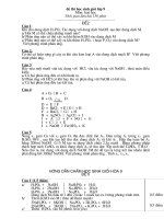 de thi hsg hó cap tinh 2009