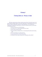 Chương trình con - Thủ tục và hàm