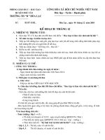 KẾ HOACH THÁNG 12