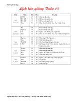 Giao an lop 3- Buoi sang