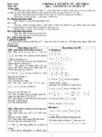 giao an dai 7- 2 cot chuan