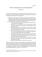 Phát triển và chất lượng phát triển: các chỉ tiêu đánh giá kinh tế