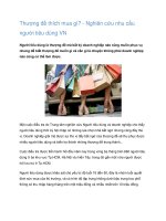 Thượng đế thích mua gì?