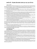 Sử dụng kênh hình trong dạy học Lịch sử THCS