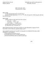 THI HKI HÓA 8 (2010-2011)