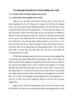 Tín dụng ngân hàng đối với các doanh nghiệp vừa và nhỏ