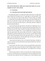 MỘT SỐ GIẢI PHÁP HOÀN THIỆN QUẢN TRỊ NGUỒN NHÂN LỰC TẠI XÍ NGHIỆP XÂY DỰNG CÔNG TRÌNH