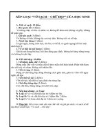 Vở sạch chữ đẹp