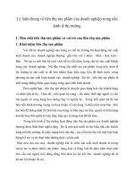 Lý luận chung về tiêu thụ sản phẩm của doanh nghiệp trong nền kinh tế thị trường