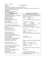 Tiết Ôn tập - VL6 (HKI)