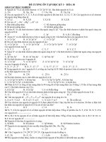 đề cương ôn tập hóa 10- ban cơ bản