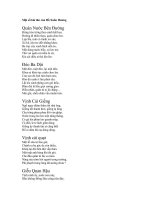 Một số bài thơ hay của Hồ Xuân Hương