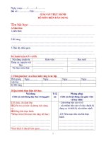 Mẫu giáo án nghề điện dân dụng 8