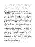 CHƯƠNG 2 TÌNH HÌNH HOẠT ĐỘNG KINH DOANH NGHIỆP VỤ BẢO HIỂM CHÁY TẠI TỔNG CÔNG TY BẢO HIỂM DẦU KHÍ VIỆT NAM