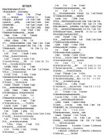 on tâp anh KI (2010- 2011) Lớp 8