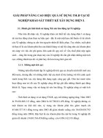 GIẢI PHÁP NÂNG CAO HIỆU QUẢ SỬ DỤNG TSLĐ TẠI XÍ NGHIỆP KHẢO SÁT THIẾT KẾ XÂY DỰNG ĐIỆN I