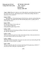 đề hoc sinh giỏi gdcd 9 vòng huyện