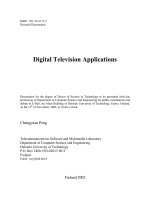 Digital Television Applications P1