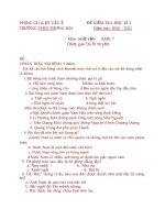 THI HKI NGỮ VĂN 7 (2010-2011)