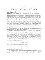 Số hữu tỉ, số thực và số phức