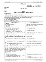 GIAO AN 4 TUAN 14 (CKTKN) 2 buoi/ngay