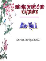 Tiết 26 Bài 24: Hoạt động kinh tế của con người ở vùng núi