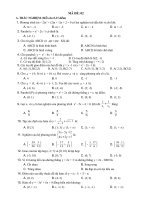 DE THI HK.I (TN + TL) TOAN 10 VIP