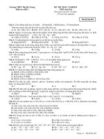 Đề_HD Hóa 12 Kỳ I số 1